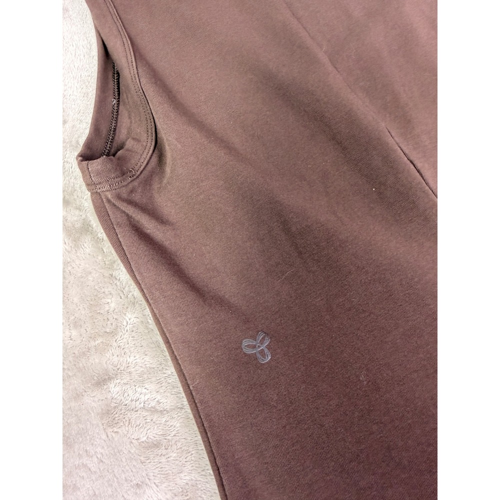 Tna Aritzia Tank Mini Dress‎ Mocha Brown Sleeveless Size Medium Organic Cotton - Picture 5 of 10